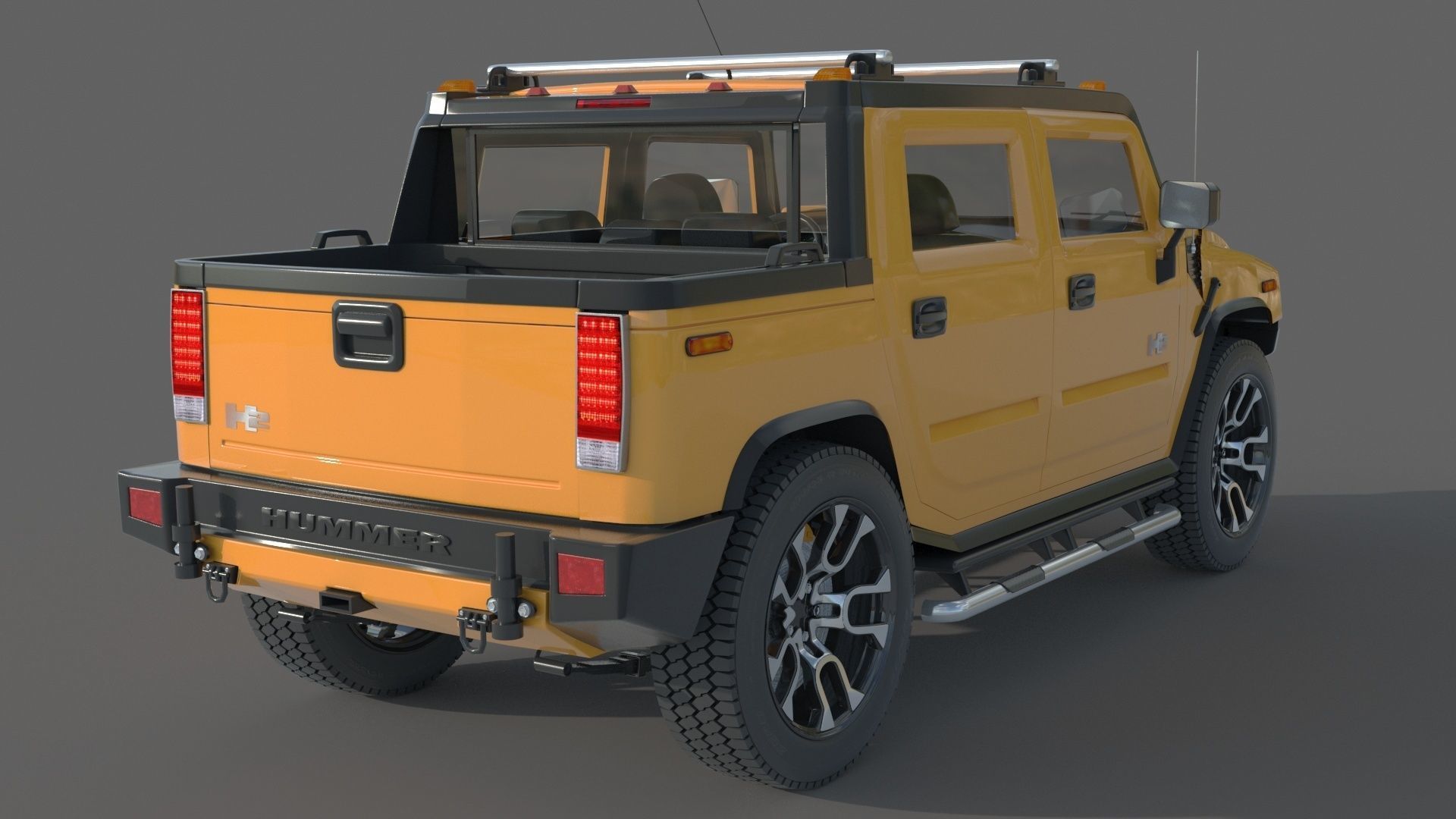 Hummer H 2 Sut 3D model_6