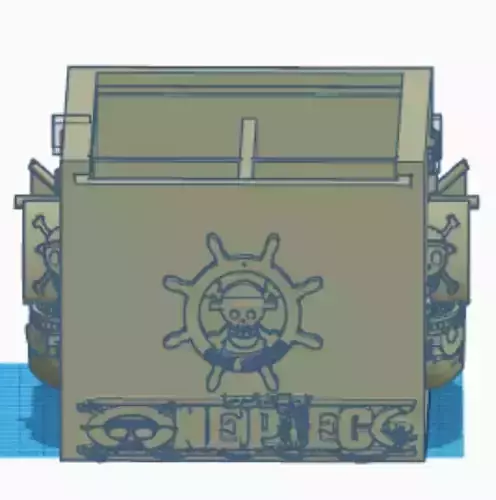 One Piece Card Game Box 3D print model