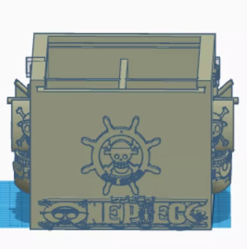 One Piece Card Game Box 3D print model_0