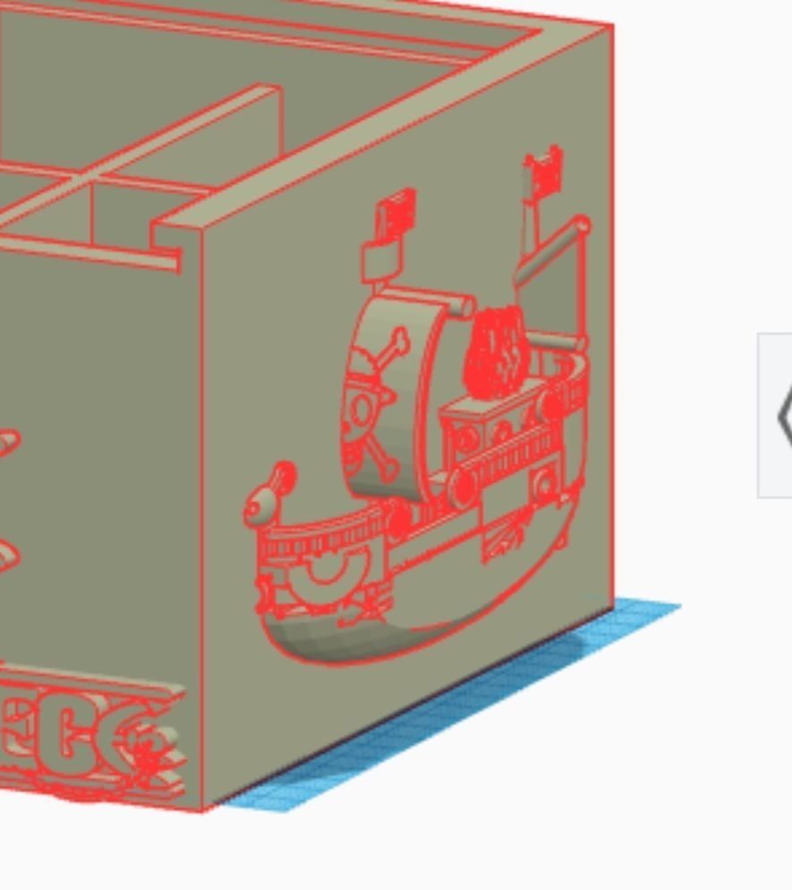 One Piece Card Game Box 3D print model_3