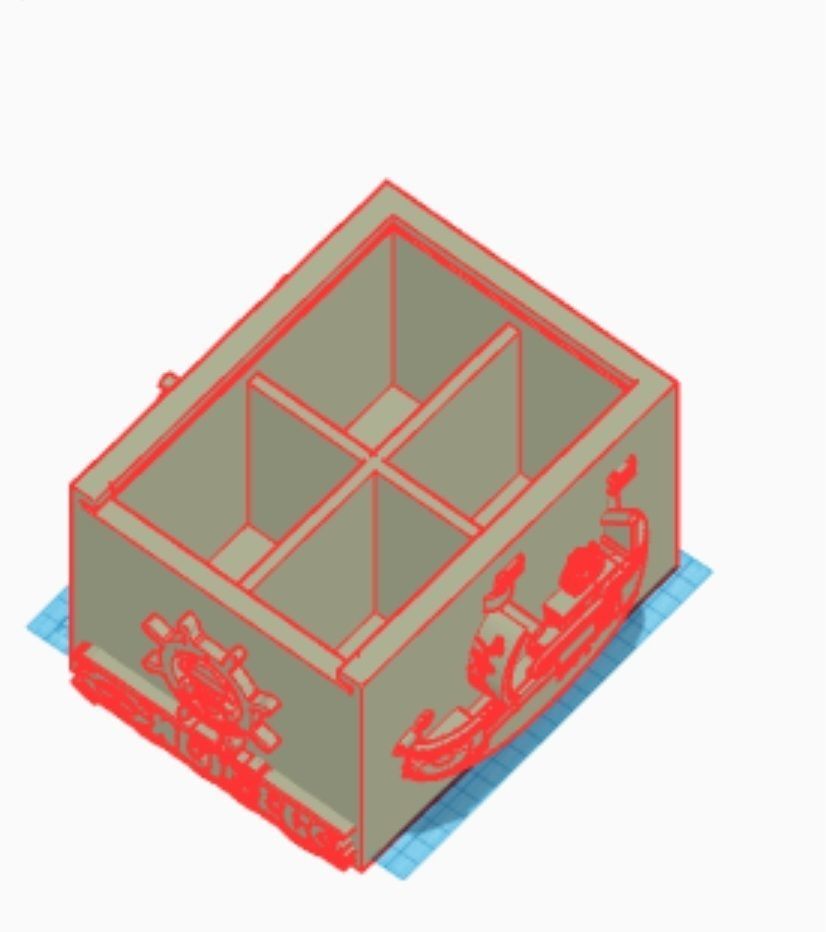 One Piece Card Game Box 3D print model_2