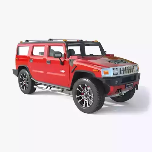 Hummer H 2 Specs  3D model