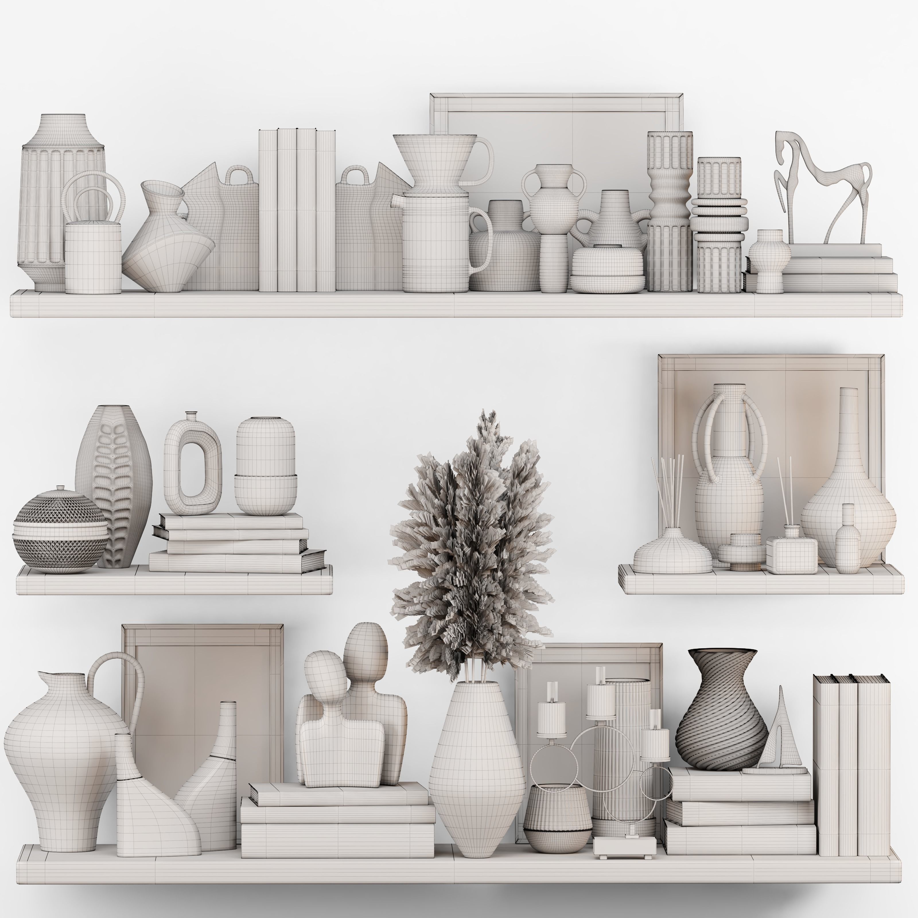 Decor Set 31 3D model_4