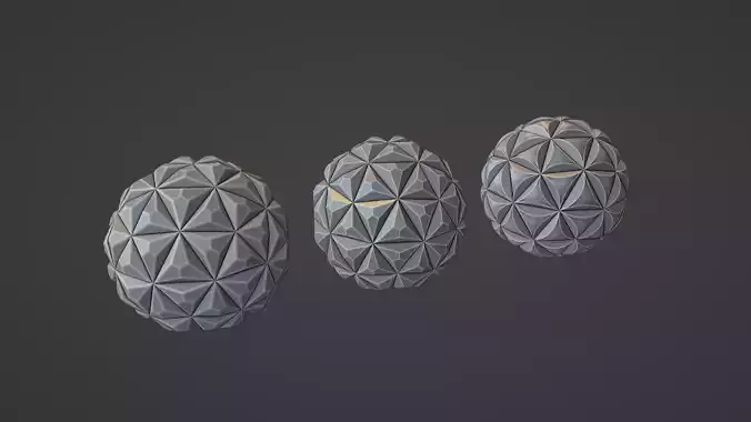 scalable geometric sphere shapes pendant jewelry bead  3D print model