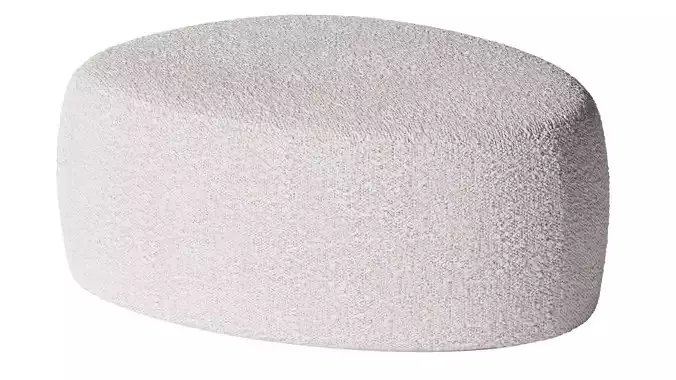 Pouf Bily Boucle Beige by Things i like things i love