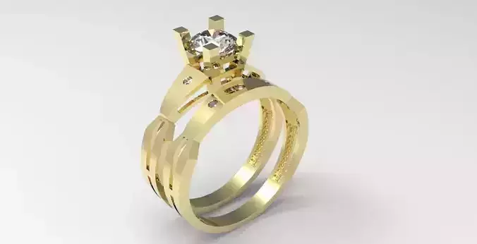 alliance wedding engagement ring