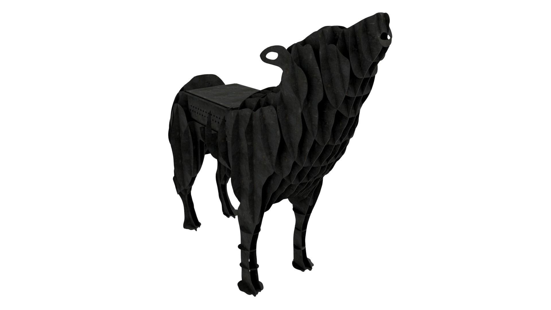 Brazier - Wolf 3D model_10