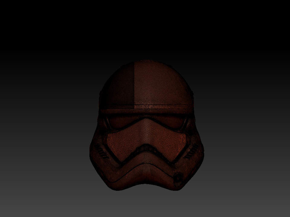 Stormtrooper First Order Helmet ready to 3dprint 3D model_5