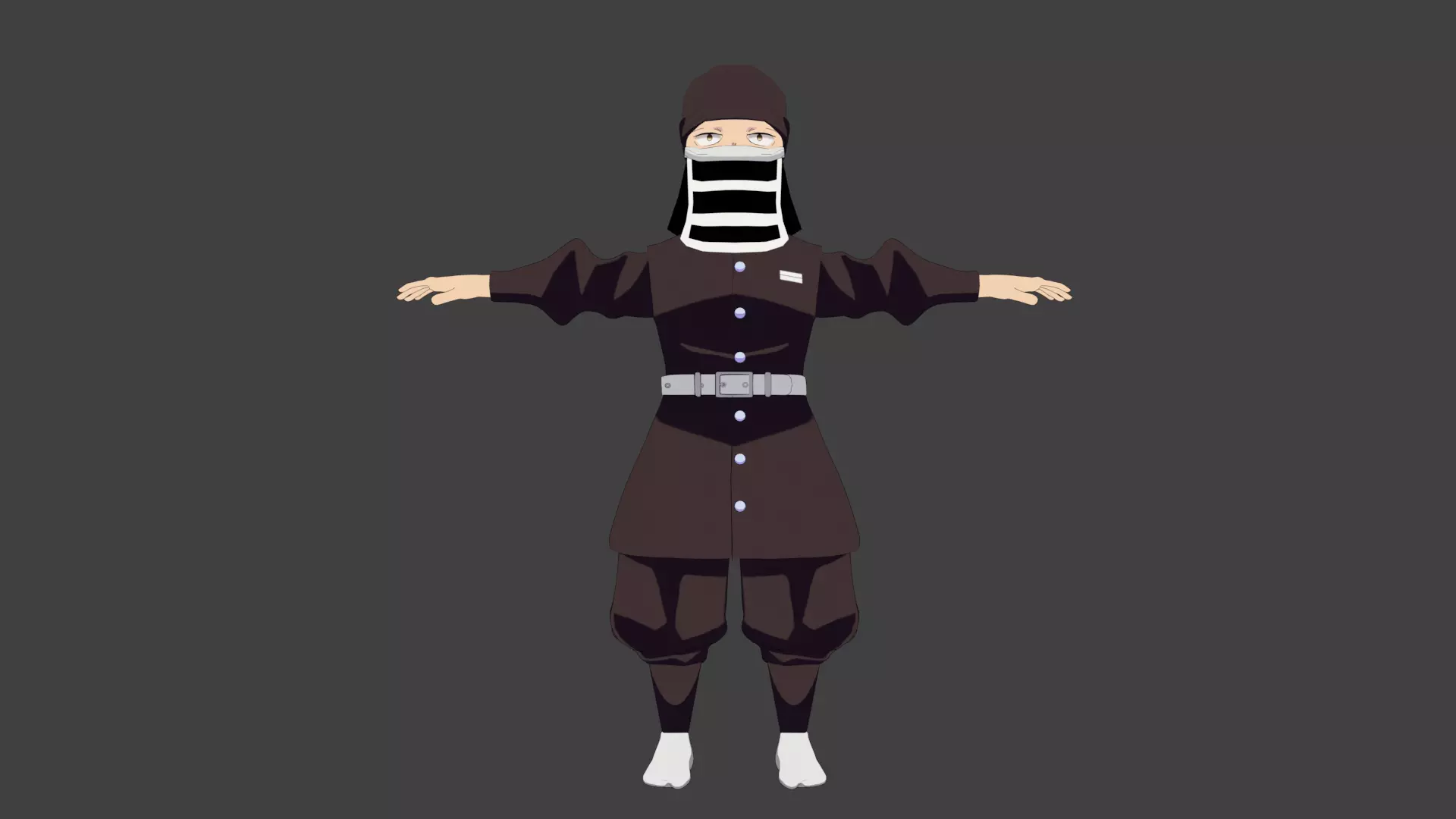 Demon Slayer Kakushi 3D model_0