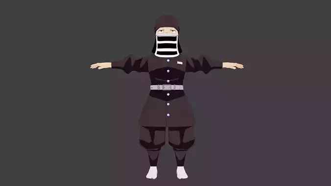 Demon Slayer Kakushi 3D model