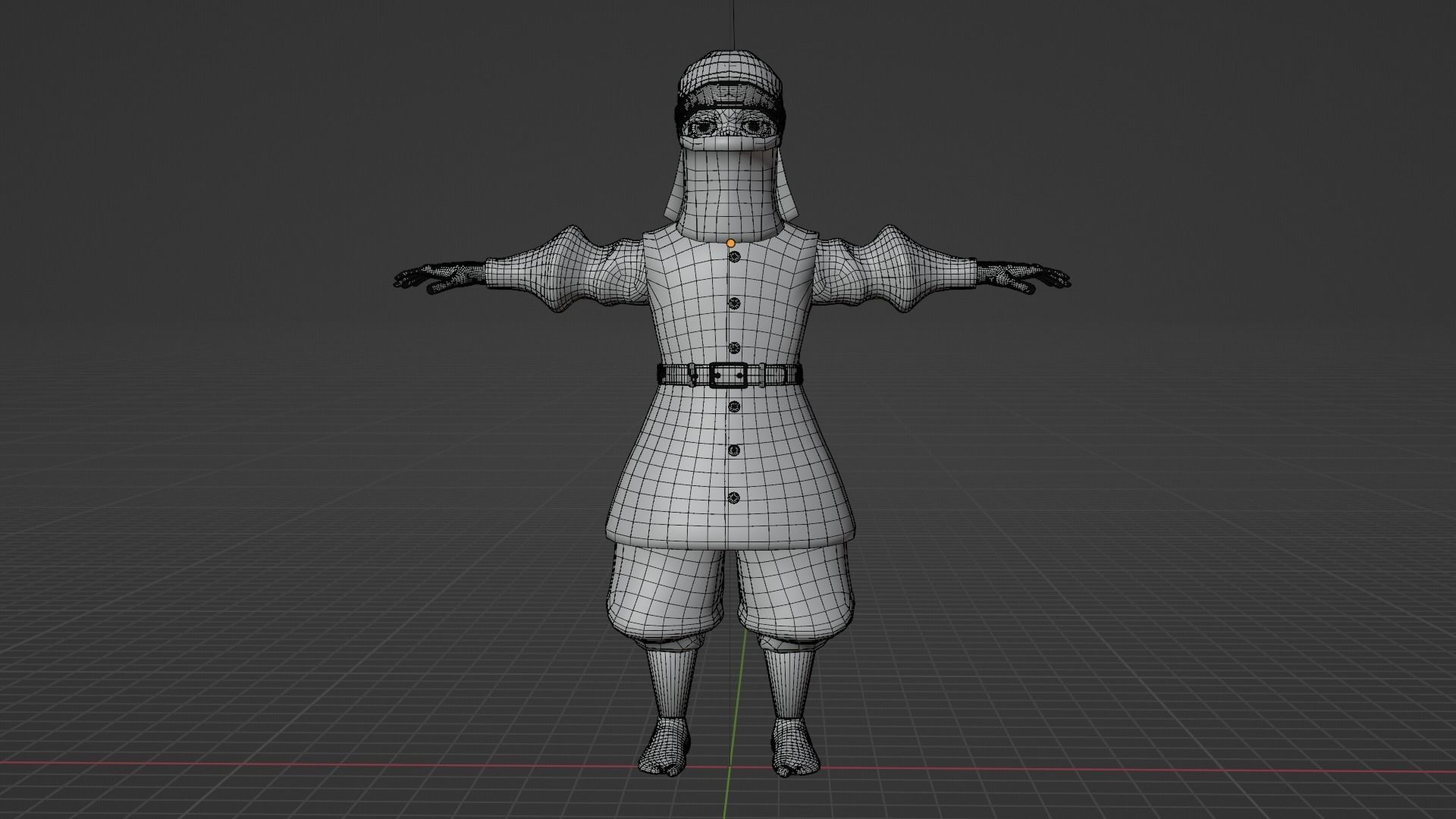 Demon Slayer Kakushi 3D model_6