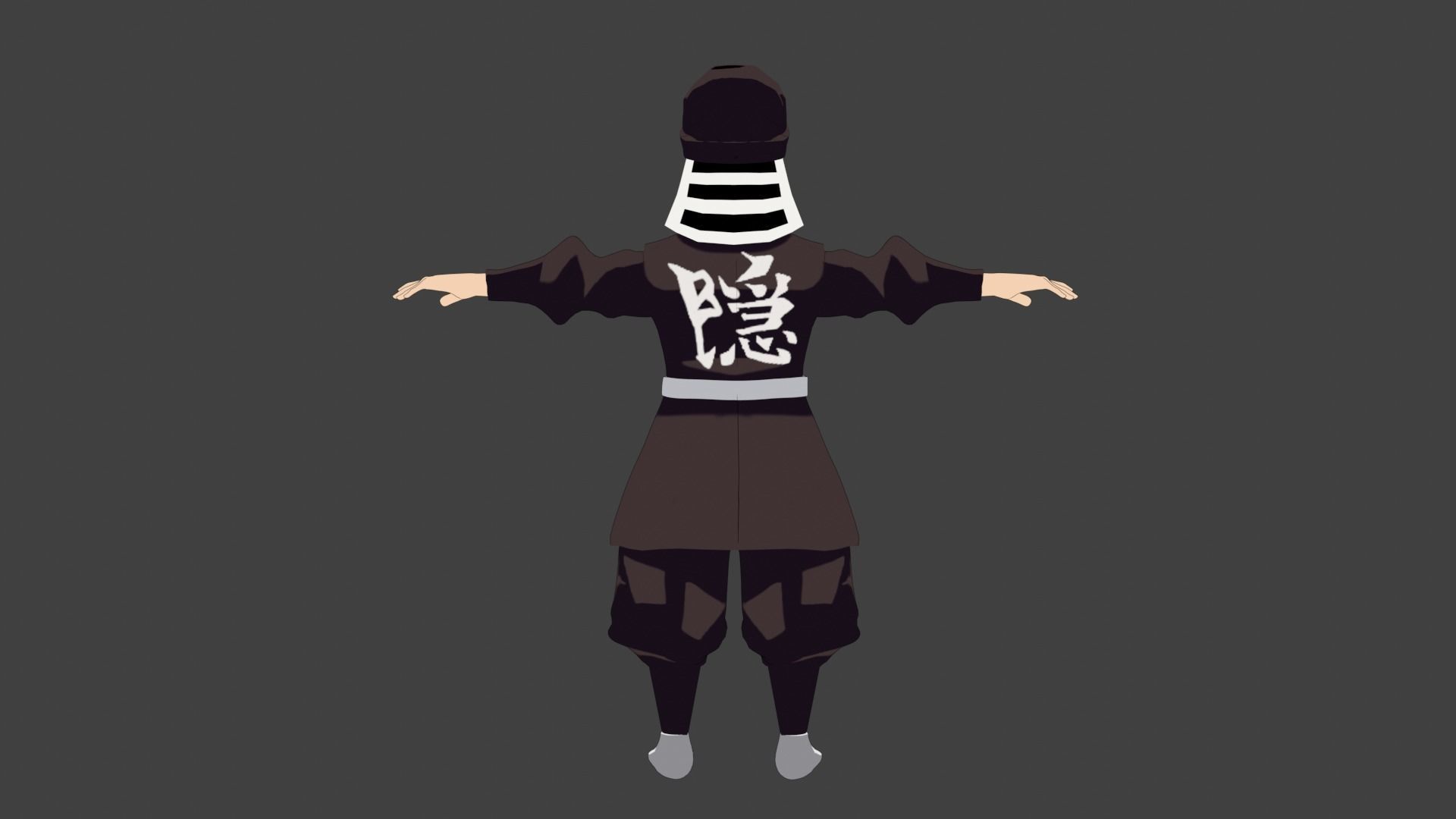 Demon Slayer Kakushi 3D model_2