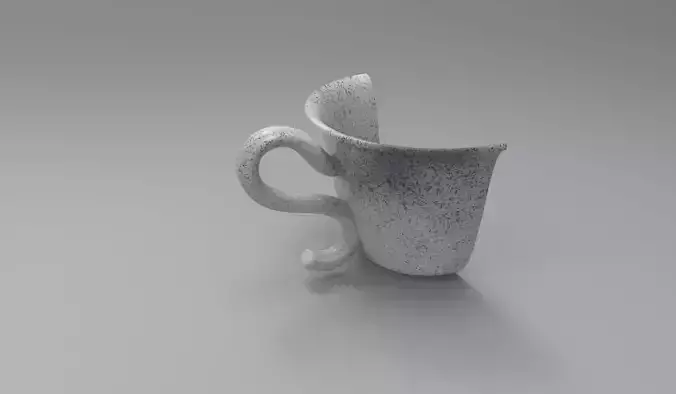 teacup wall hanger