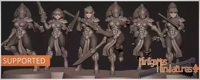 Boneshee anime figurines 3D print model