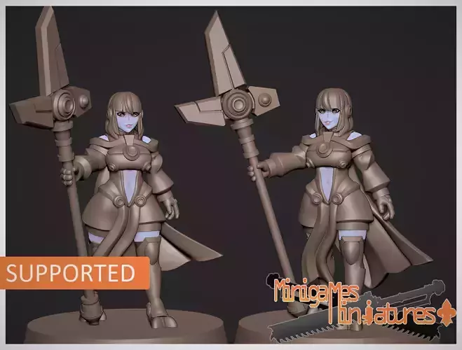 Space elf hawks anime figurines 3D print model