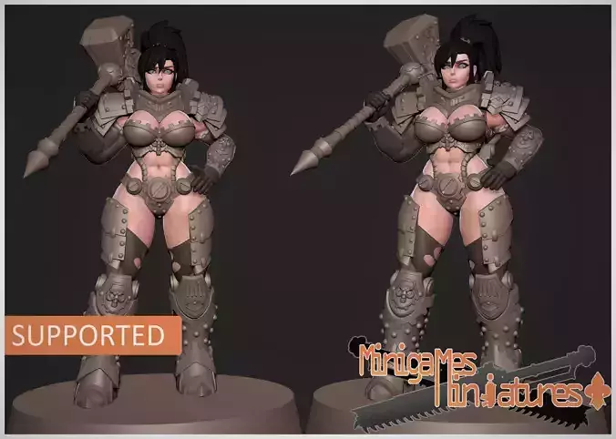 Ferrus waifu anime figurine