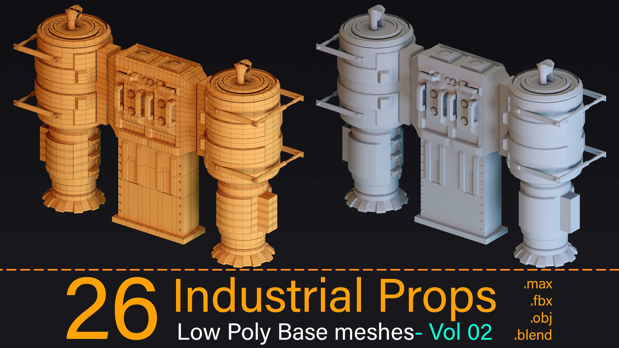 26 Industrial props- Vol 02 3D model_9