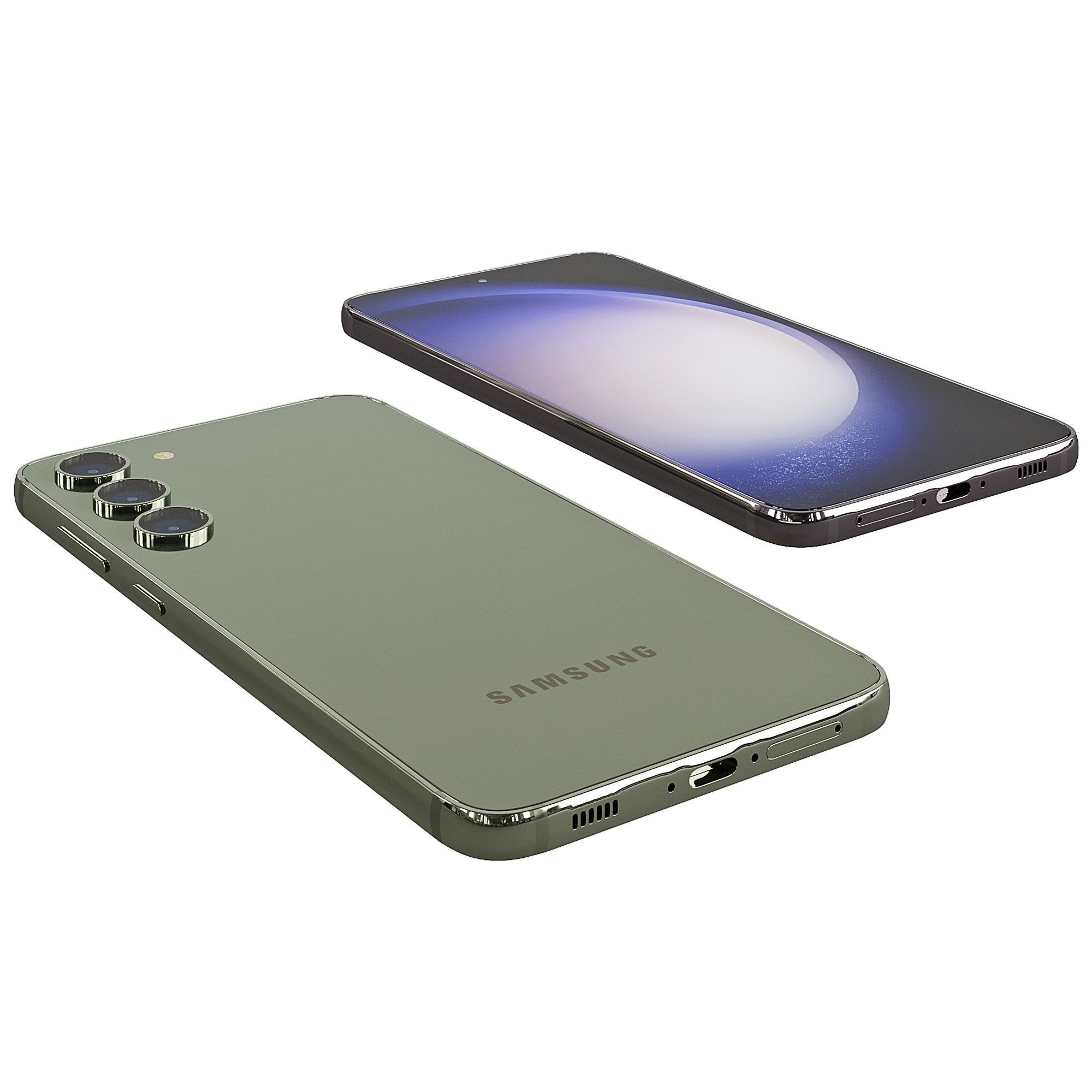 Samsung Galaxy S23 plus 3D model_3