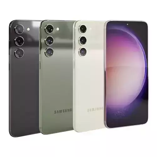 Samsung Galaxy S23 plus 3D model