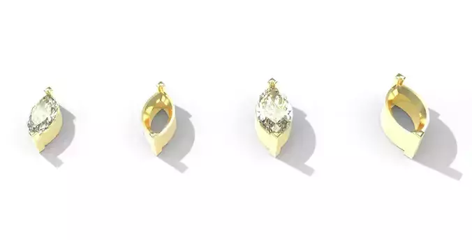 Marquise Stone Setting Collection Ready made Chaton