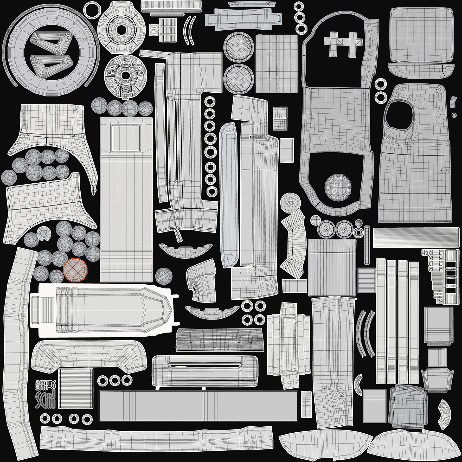 GE HealthCare Signa Premiere 3D model_10