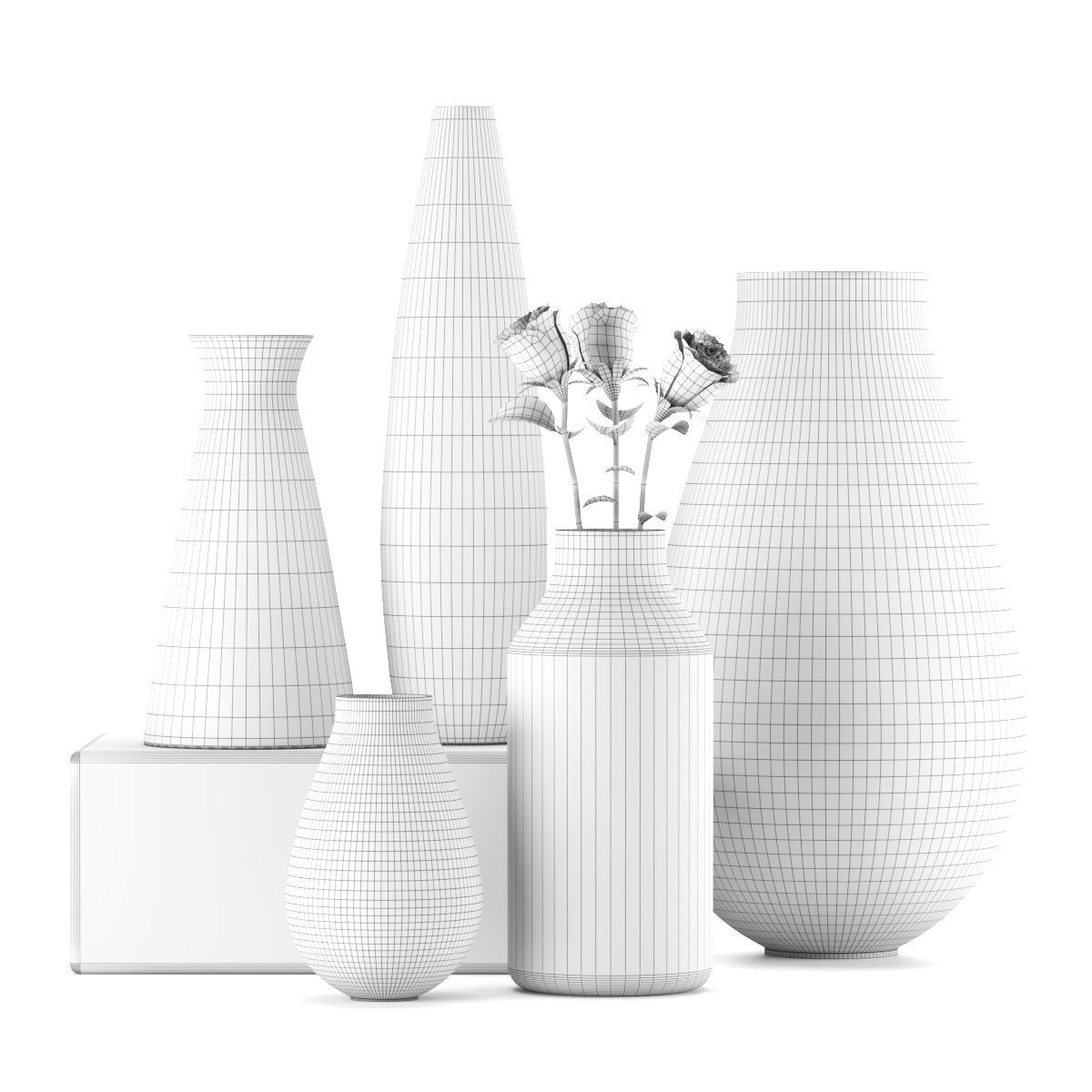 decorative  set00001 3D model_1