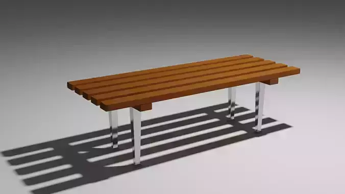 Bench Free 3D model