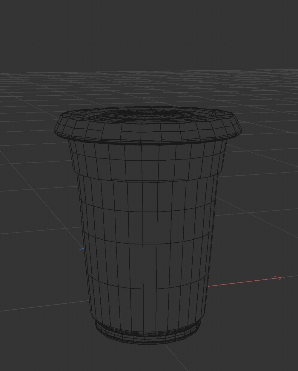bubble tea Low-poly 3D model_4