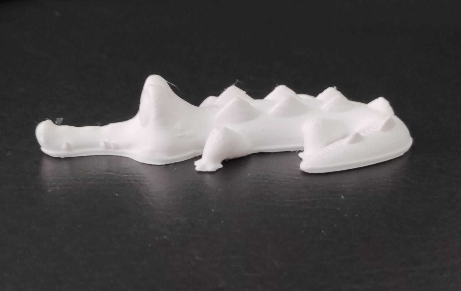 Cartoon Alligator 3D print model_7