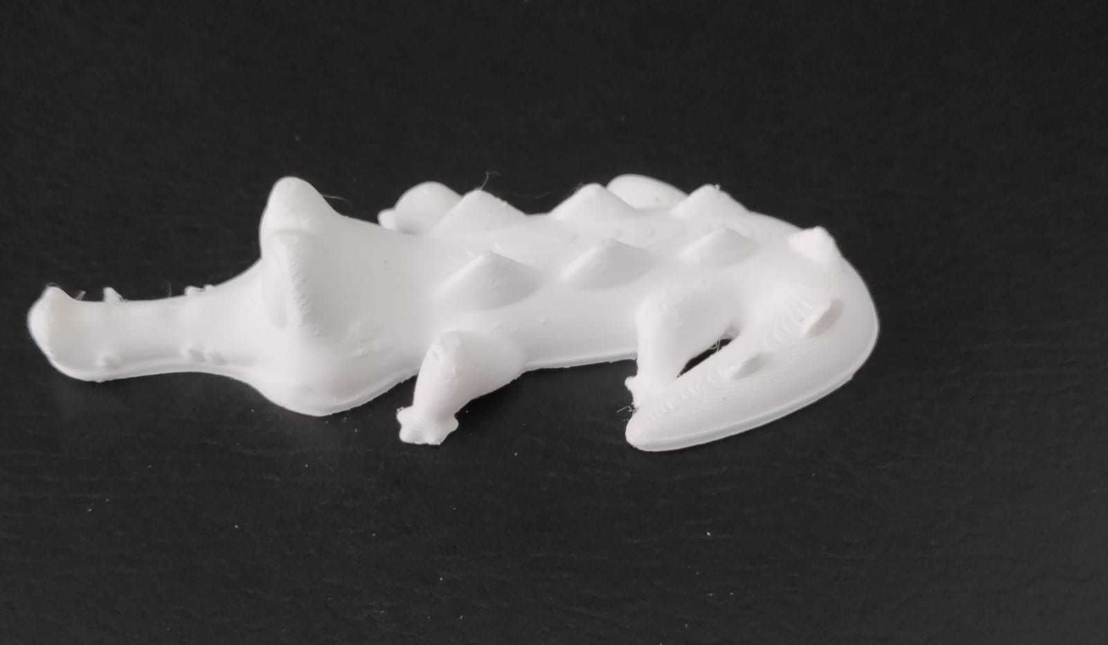 Cartoon Alligator 3D print model_19
