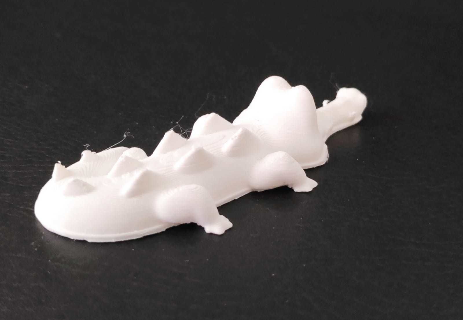 Cartoon Alligator 3D print model_9