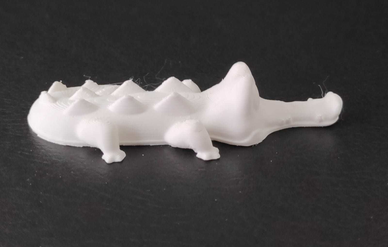 Cartoon Alligator 3D print model_13