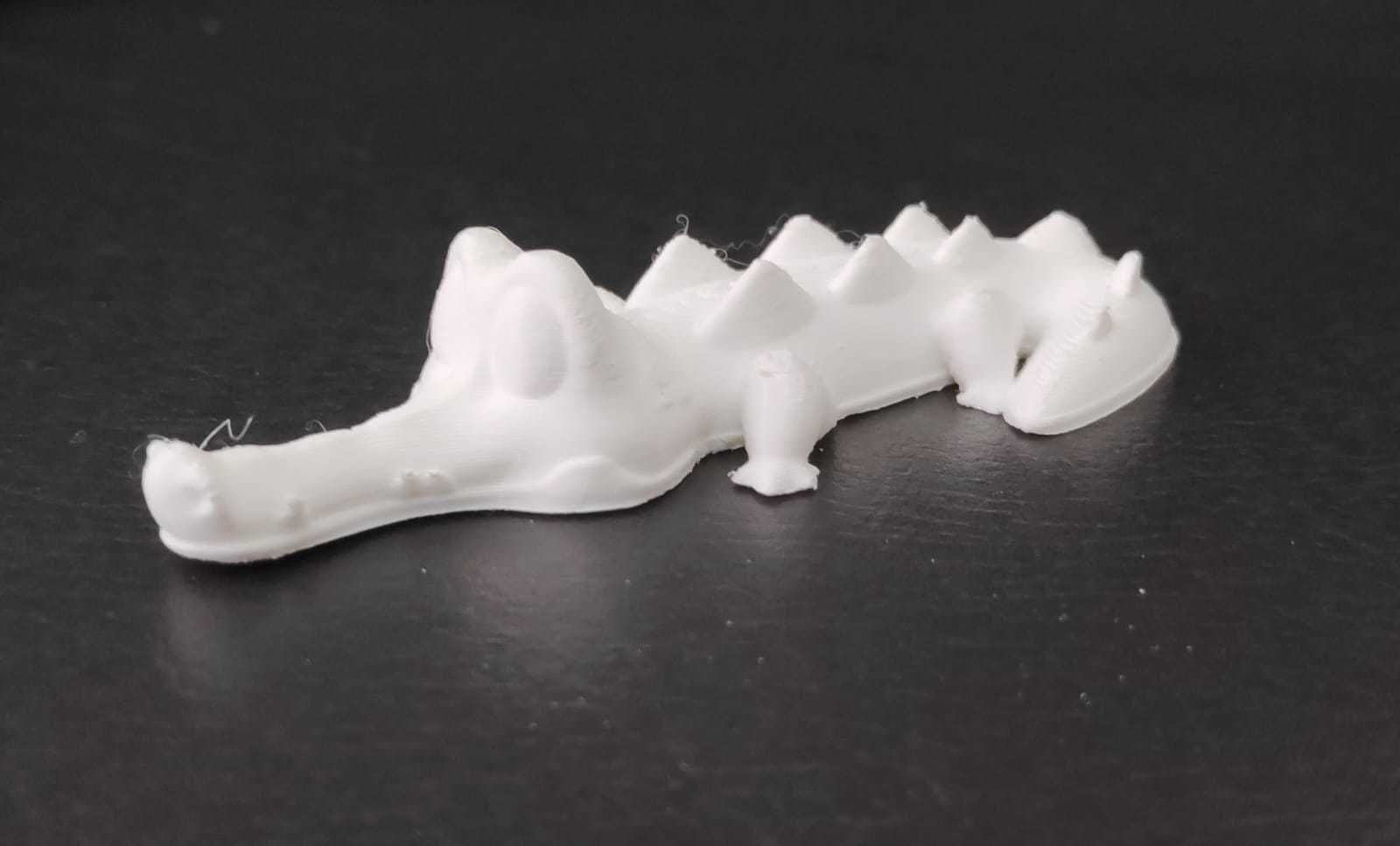 Cartoon Alligator 3D print model_5
