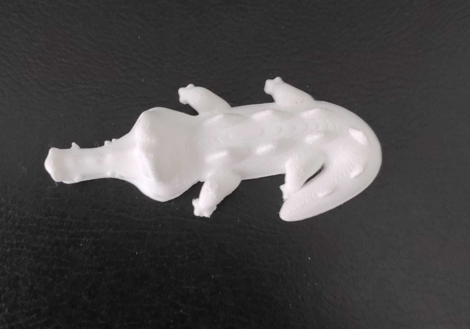 Cartoon Alligator 3D print model_18