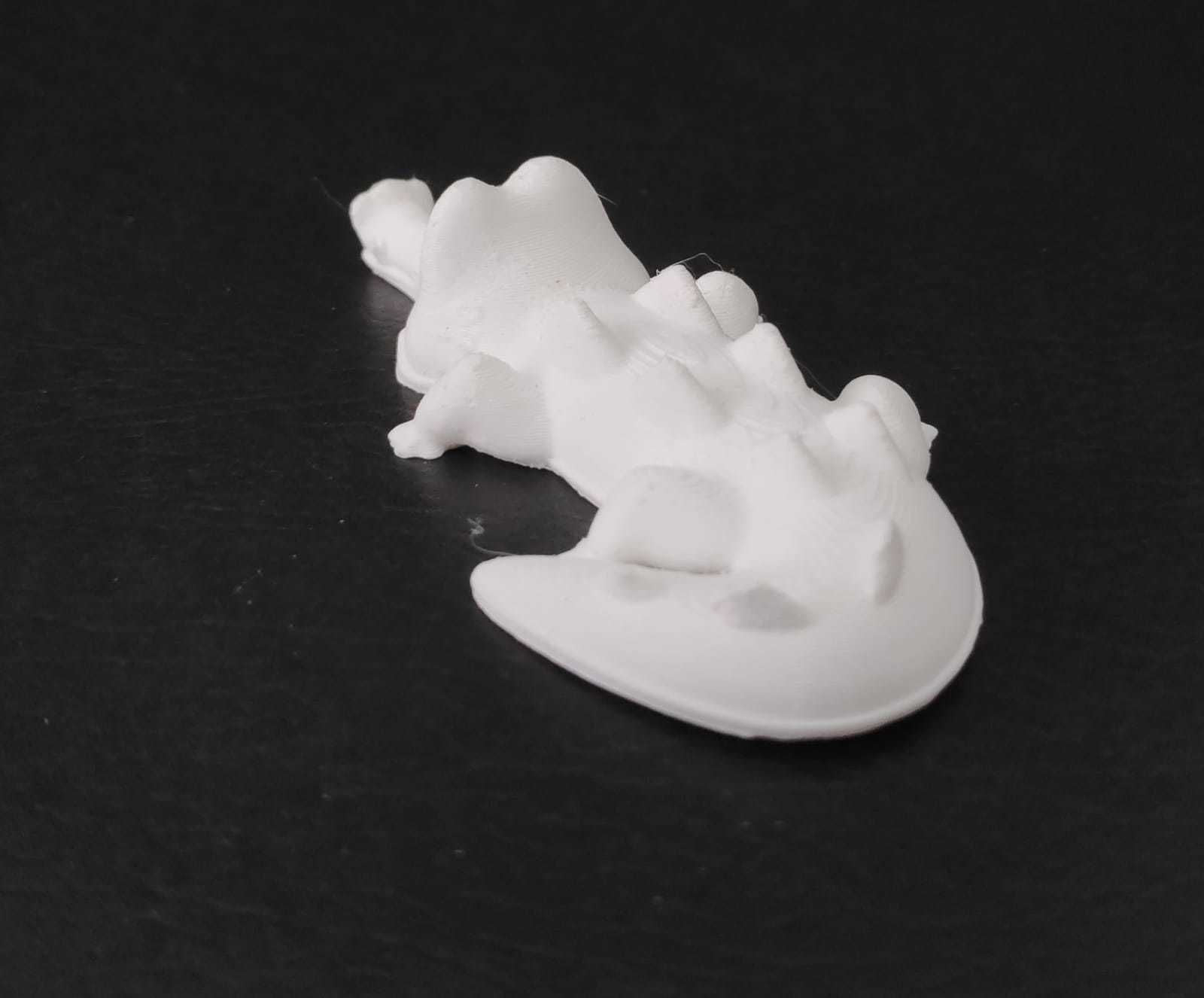 Cartoon Alligator 3D print model_8