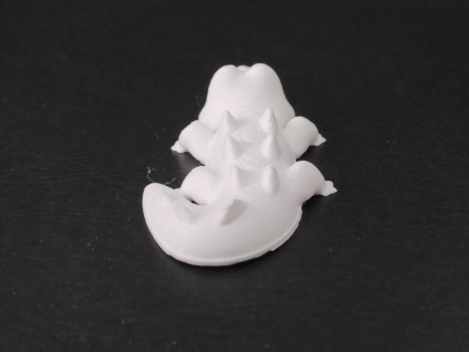 Cartoon Alligator 3D print model_10