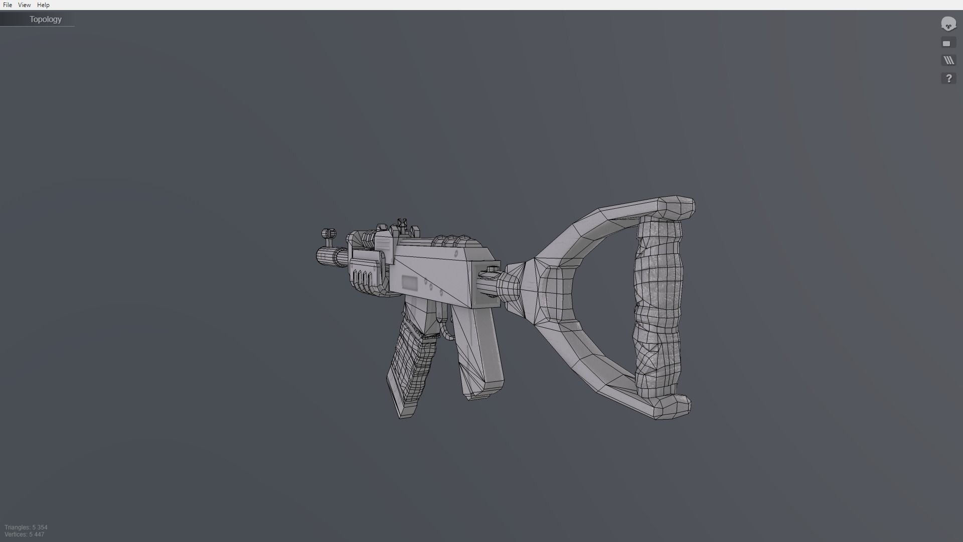 Rust Kalash Low-poly 3D model_29