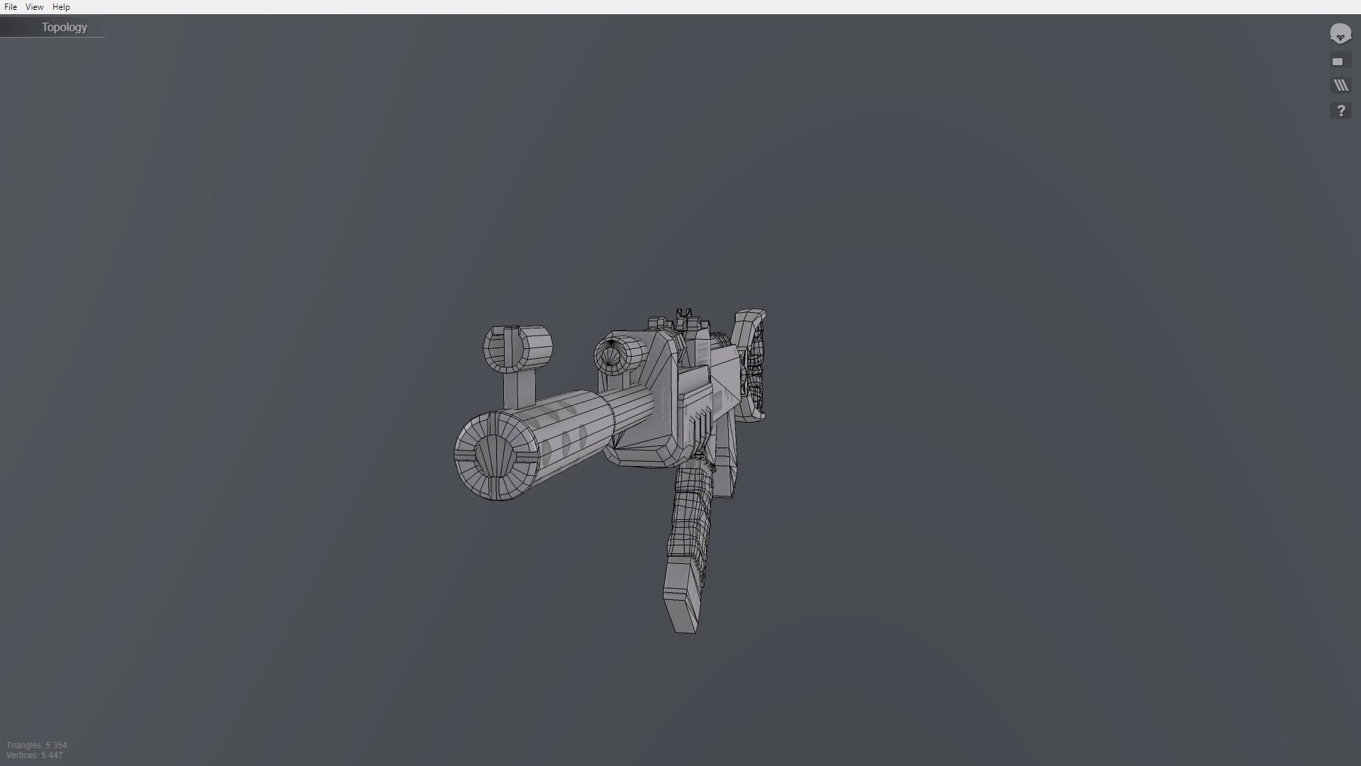 Rust Kalash Low-poly 3D model_23