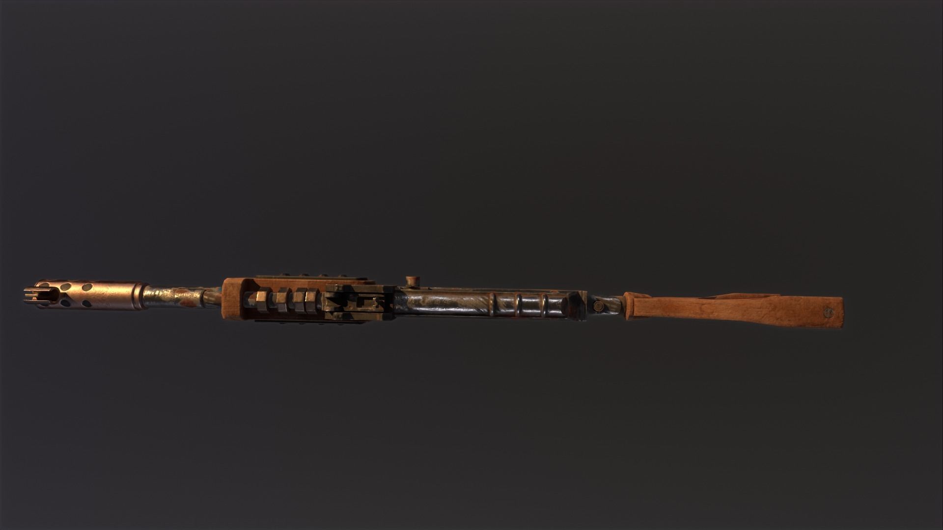 Rust Kalash Low-poly 3D model_16