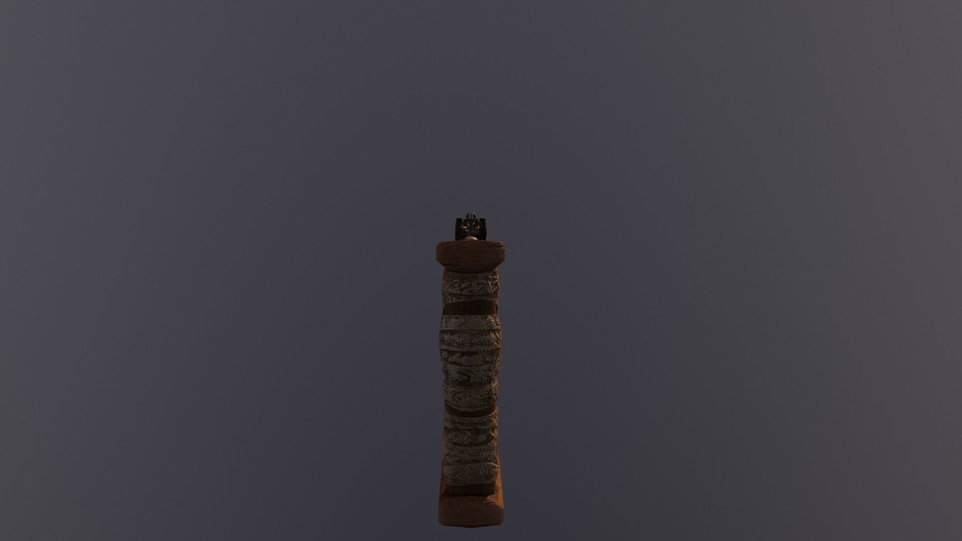 Rust Kalash Low-poly 3D model_15