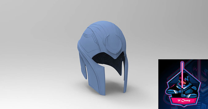  MAGNETO APOCALYPSE HELMET ready to 3dprint 3D model