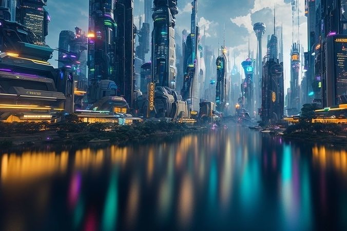 Mystiopolis City of the Future Texture 3