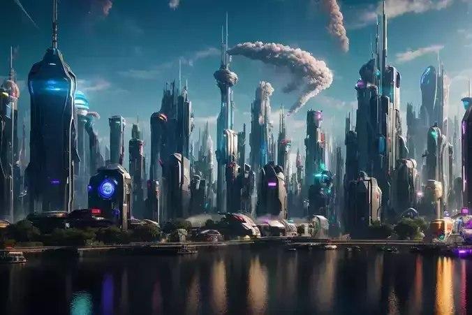 Mystiopolis City of the Future Texture Mystiopolis City of the Future Texture