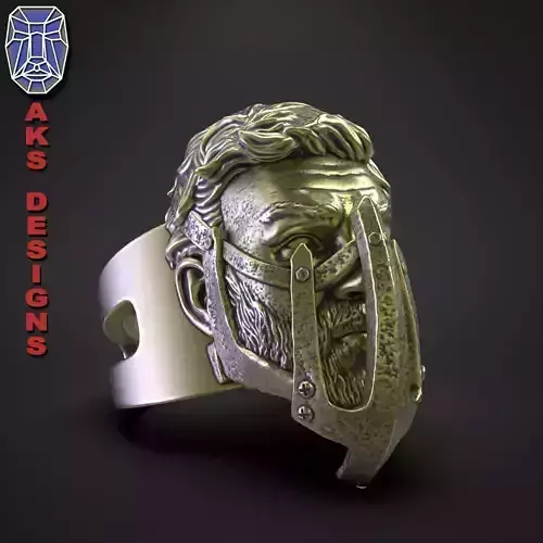 Biker ring face mask v156