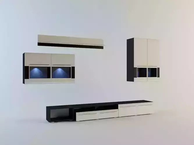 TV wall furniture Lumio 2
