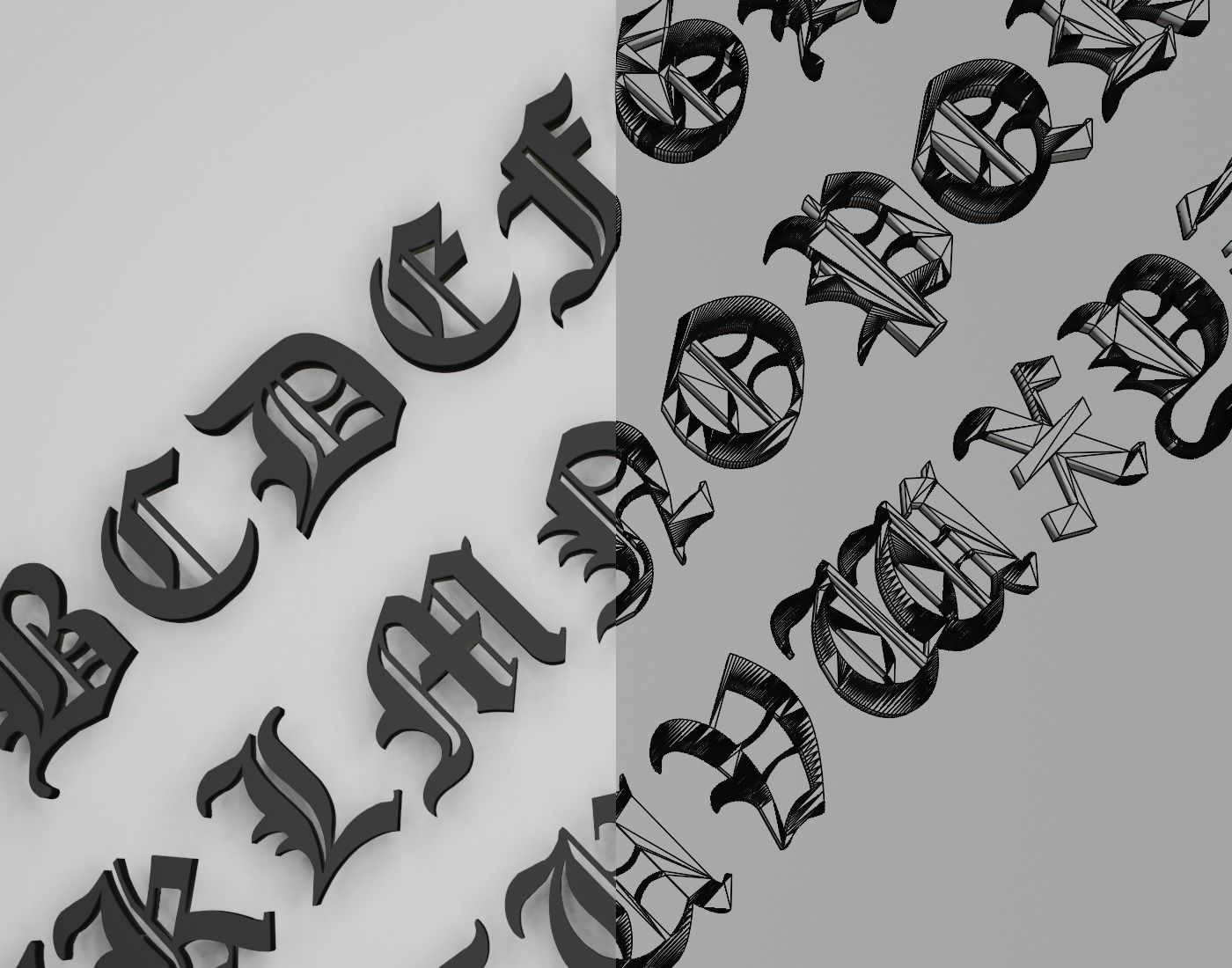 CloisterBlackLight 3D print model_5