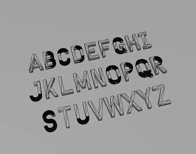 Lambda 3D print model