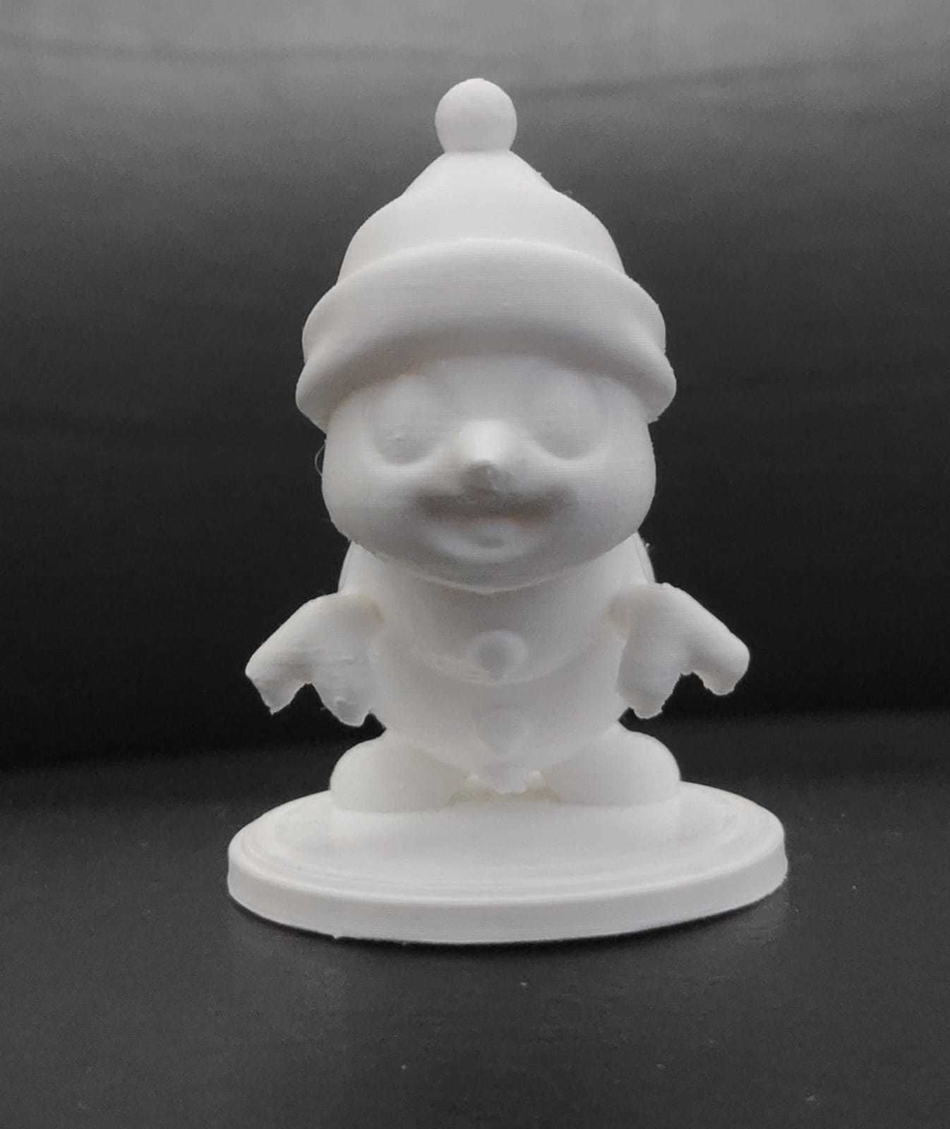 Happy Snowman 3D print model_6