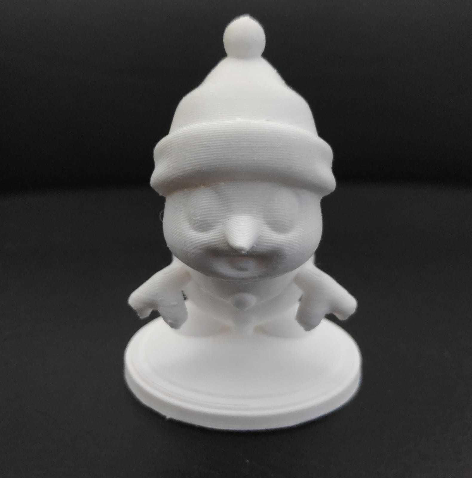Happy Snowman 3D print model_14