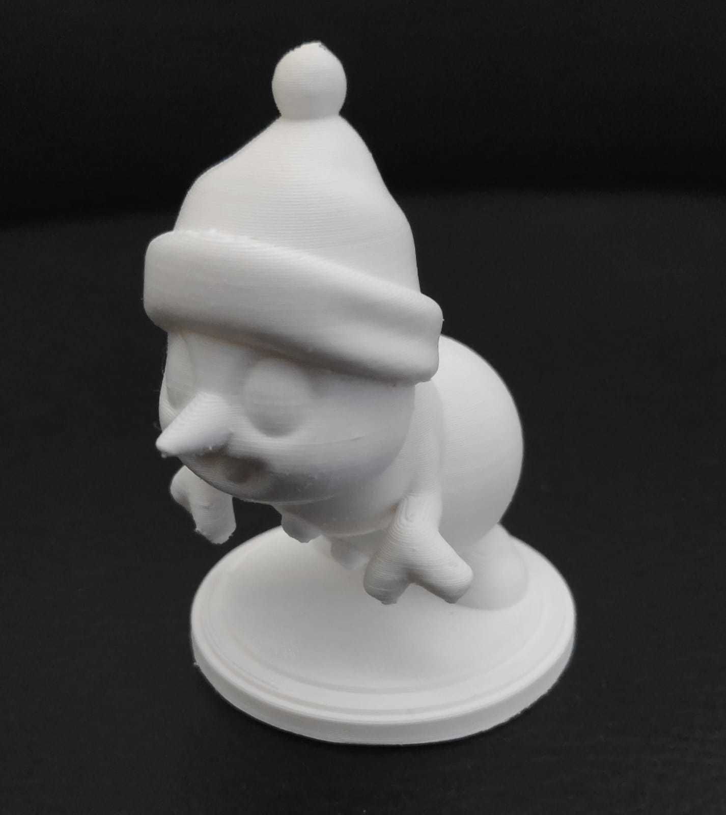 Happy Snowman 3D print model_5